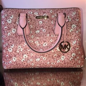 Michael kors floral handbag